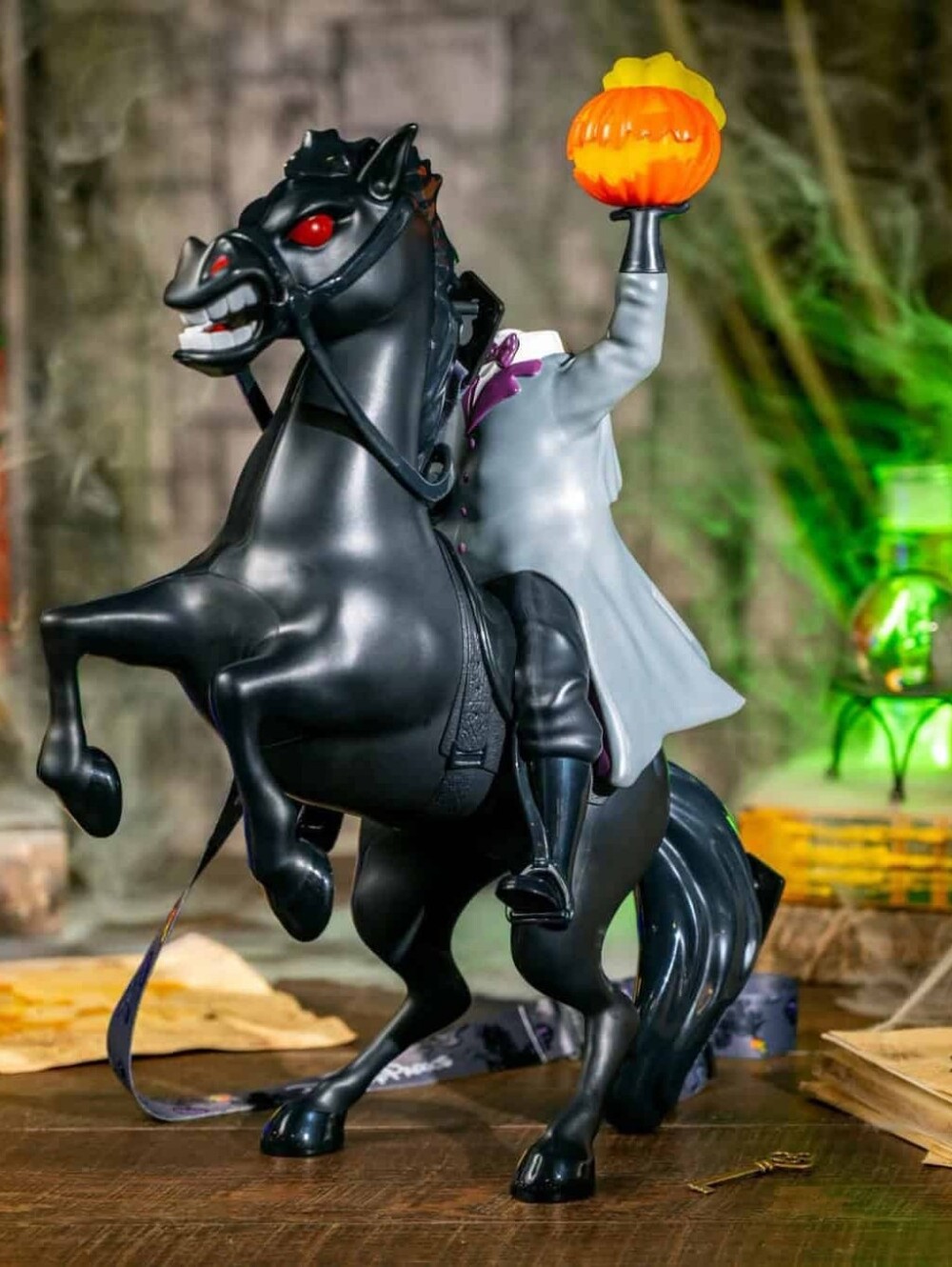 Disney Parks Headless Horseman Popcorn Bucket - Light-Up - NWT
